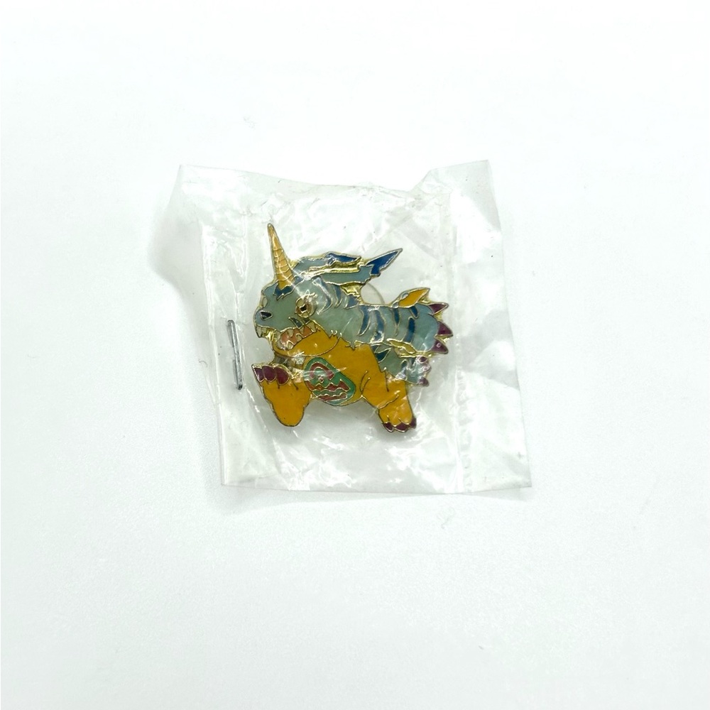 Y2K Digimon Gabumon Collectible Enamel Pin Sealed